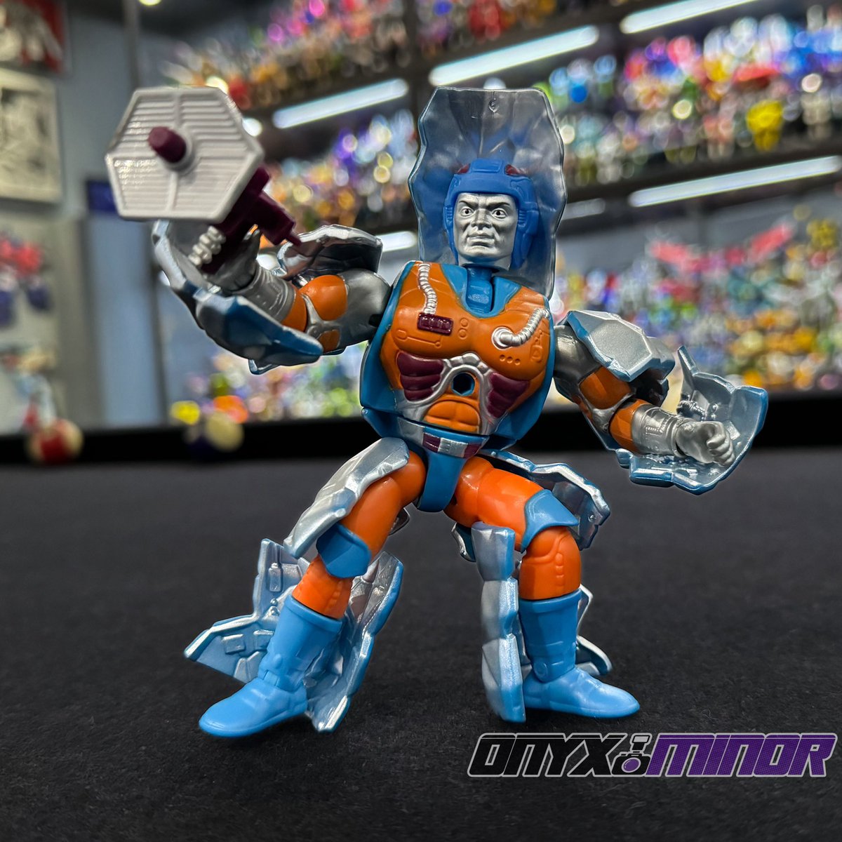 onyxminor's tweet photo. Finally had some time to open up MOTU Origins Rokkon. He’s neat, but his gimmick definitely limits his poseability and modularity of play. Looks great on the shelf, though. https://t.co/I9lSy9KH4G