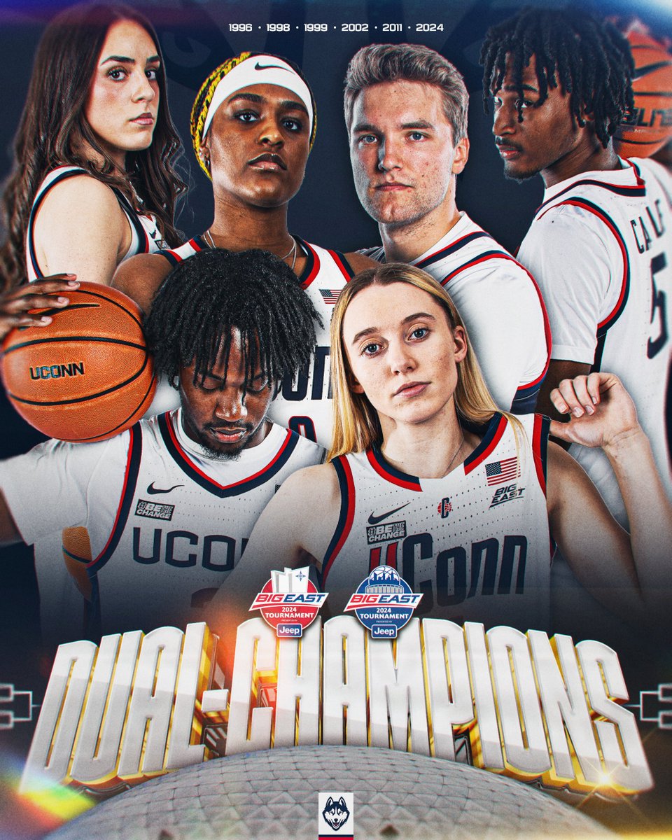 UConnHuskies's tweet photo. BASKETBALL CAPITAL OF THE WORLD‼️🏆🏆 https://t.co/IJXCFKs2Mi