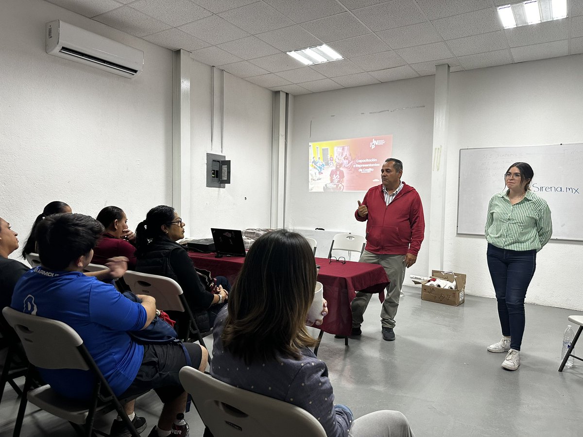 Capacitando 
#ClaudiaPresidenta 
#BajaCalifoniaSur