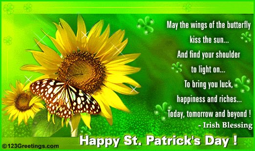 Happy St. Patrick’s Day to all who observe!