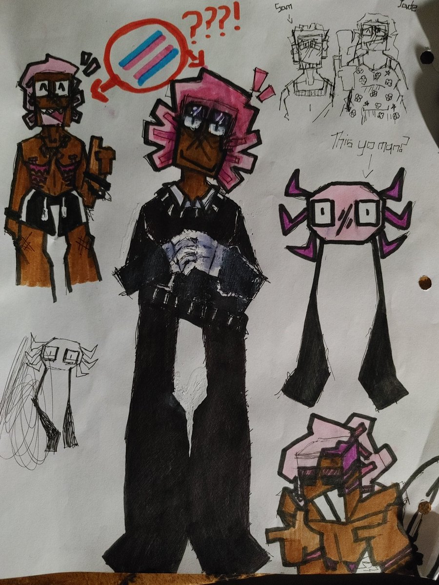 ScvbaDiver's tweet photo. oh god i never disgraced the masses of twitter with my human sam and kinito designs. i almost forgot
#kinitopet #kinitopetfanart #samtheseaanemone #isthatevenatag #howdoestwitterwork #iamconditionedtotumblrtagsandonlytumblrtags #traditionalart #fanart #art https://t.co/8F2Hcs4QqB