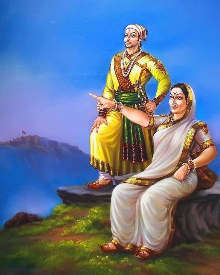 15. Rajmata Jijabai Bhonsle - Chhatrapati Shivaji Maharaj