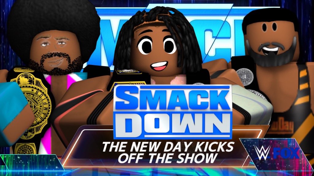 The New Day(@RenataaJT, @mrmoveeelook, & @cantholdme819) Will Kick Off #Smackdown Tomorrow With A Celebration!