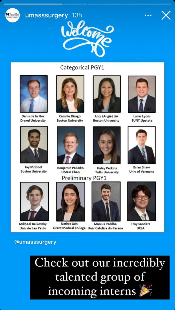 UMassSurgery (@umasssurgery) on Twitter photo Grateful every single day for the honor of training the most talented individuals around. Welcome to our UMass family. <a href="/JenniferLaFemi1/">Jennifer LaFemina</a> Grateful every single day for the honor of training the most talented individuals around. Welcome to our UMass family. <a href="/JenniferLaFemi1/">Jennifer LaFemina</a>