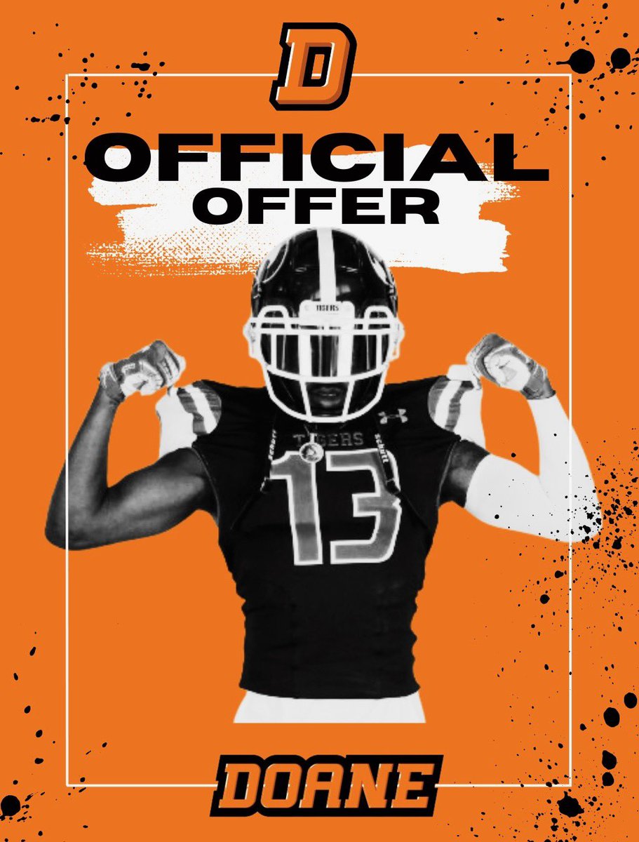 ConnerBoyd2024's tweet photo. Blessed to receive an offer to play football at @DoaneFootball ‼️ Thank you for this opportunity @_CoachPotts @trouptigers2023 https://t.co/Op9tls9Tyq
