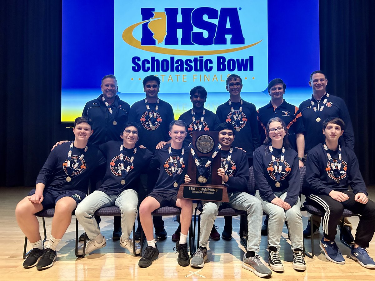 2⃣0⃣2⃣4⃣ #IHSA SCHOLASTIC BOWL STATE FINALS🏆 🏆 CLASS 1⃣A🏆 🥇 Metro-East Lutheran 🥈 Winnebago 🥉 Johnston City 🏅 Pleasant Plains 🏆 CLASS 2⃣A🏆 🥇 Buffalo Grove 🥈 Waubonsie Valley 🥉 Urbana University 🏅 Carbondale 🔗 Full Results▶️ihsa.org/Sports-Activit…