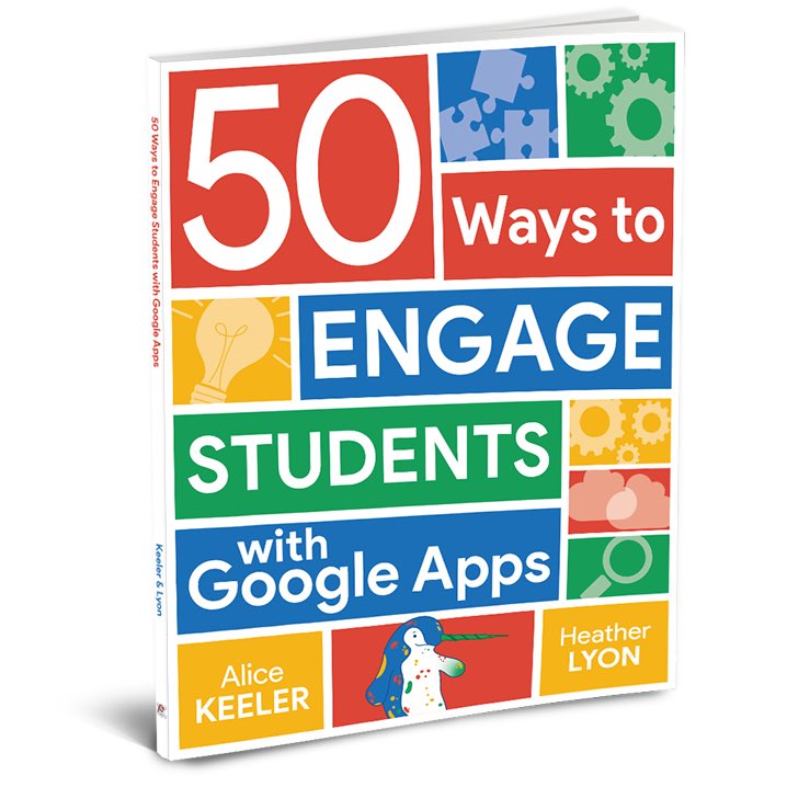 #GoogleApps can be effectively incorporated into lessons to dramatically increase student engagement. @alicekeeler & @LyonsLetters have created an incredible resource PACKED with 50 ways! Read today...use tomorrow! amazon.com/Ways-Engage-St… #dbcincbooks #tlap #edtech #GoogleEDU