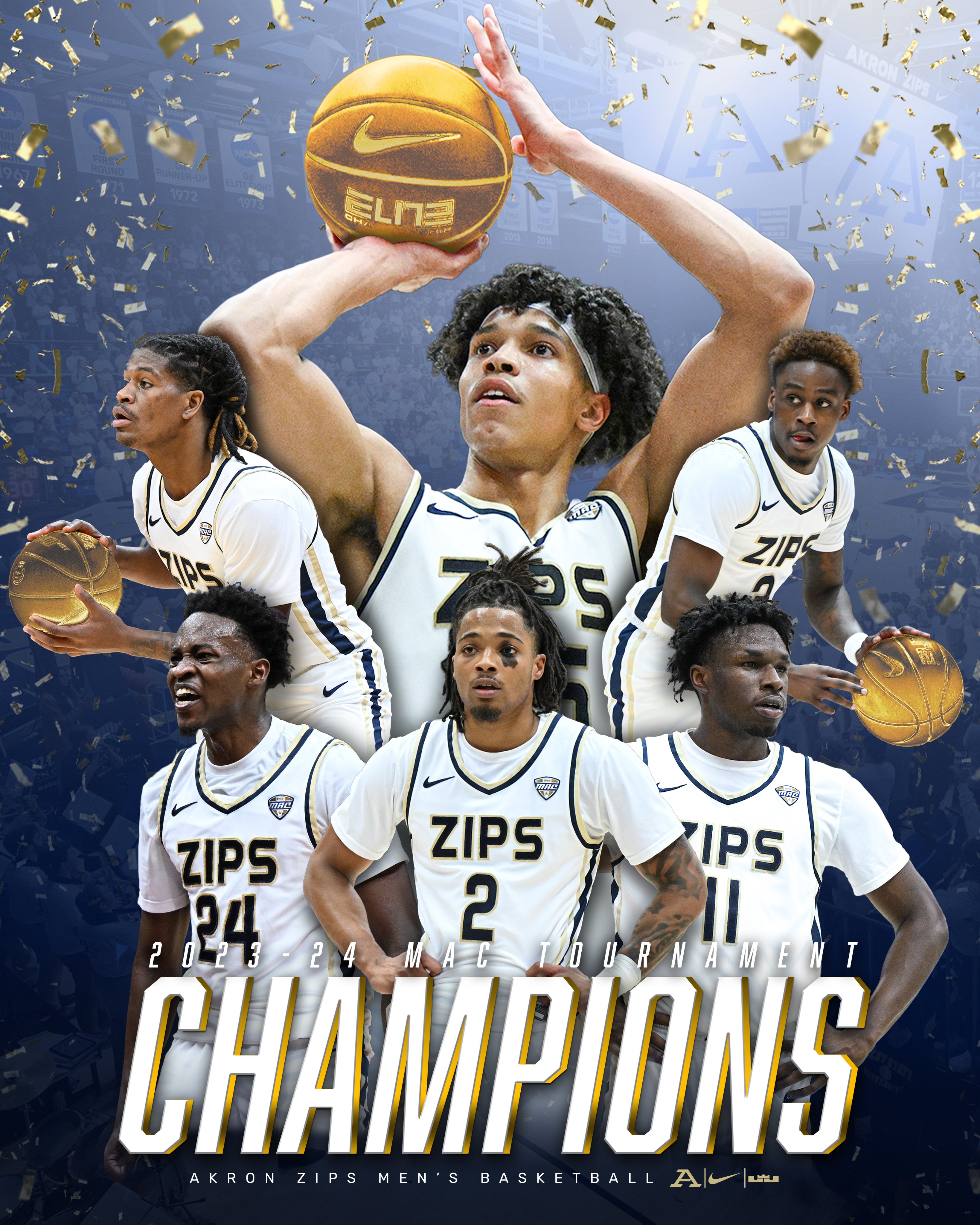 Akron zips bball deals