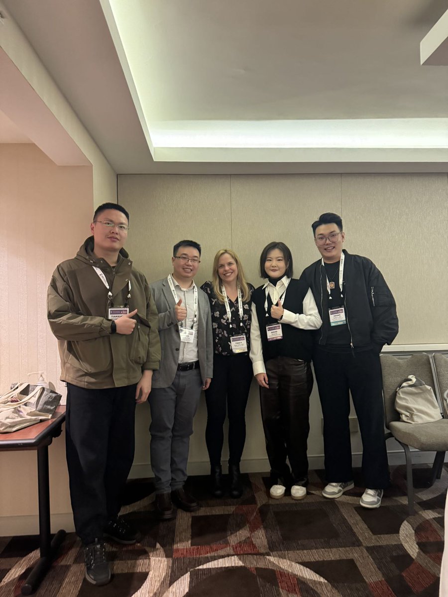 TianxiangCui's tweet photo. Honored to meet amazing researchers @RuthSWeissman @TracyTylka @MaritaCooperPhD @AlixTimko in person and give a presentation thanks to @Jinbo_He_ . Sadly no photo with @WesleyRBarnhar1 . Happy to go with @ShuqiCui and meet old friend @JianwenSonggggg . https://t.co/wzu094qKls