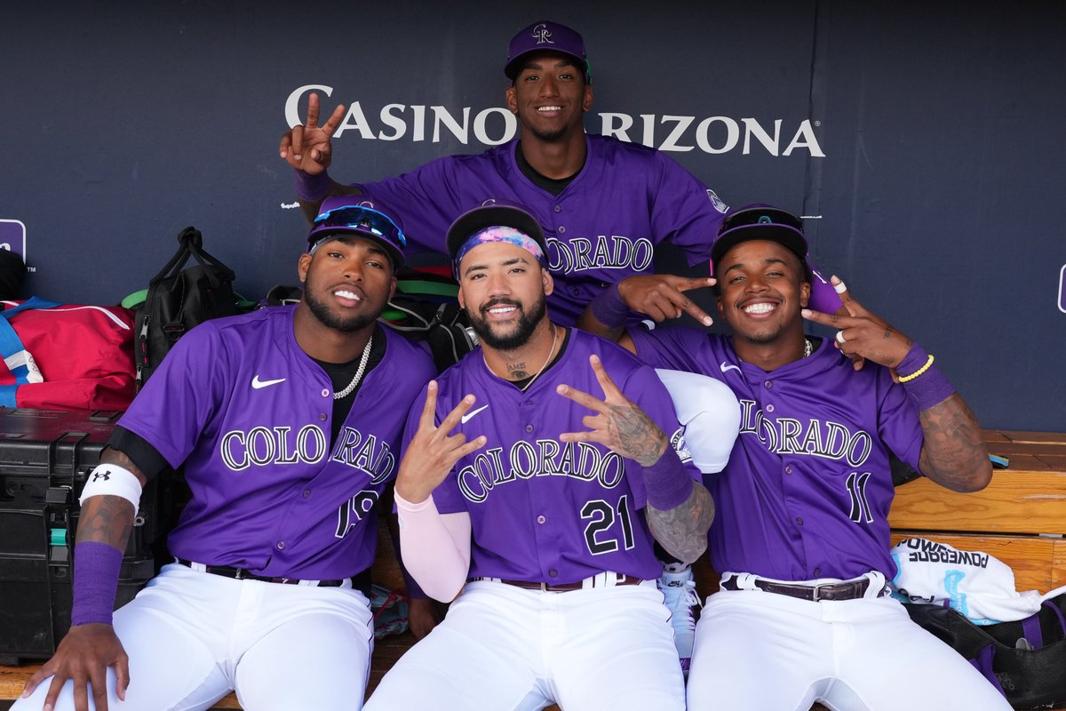 Rockies's tweet image. Inaugural #SpringBreakout ✅