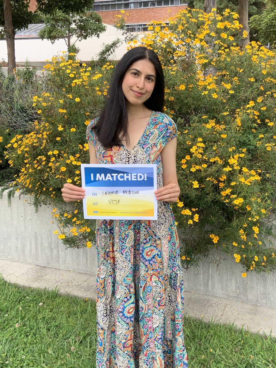 so grateful to have celebrated the first blessed friday of ramadan with #Match2024!! all praise to the Most High and then to my family, friends, and <a href="/dgsomucla/">David Geffen School of Medicine at UCLA</a> community 🙏🏼 thrilled to be returning home to the bay <a href="/UCSFDGIM/">UCSFDGIM</a> and excited to be your PCP one day soon 😊