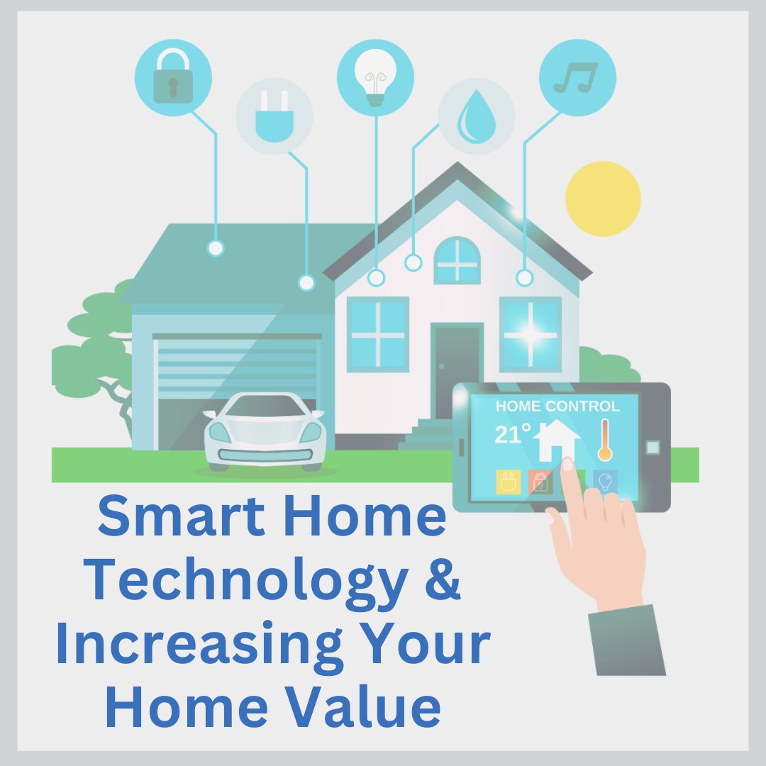 #Smartthermostats, lights &amp; cameras boosts add convenience &amp; adds to your home's value. Buyers want homes with modern amenities like smart tech that add convenience, energy efficiency &amp; security.   

Add #SmartTechnology &amp; boosts your #homesresalevalue     bit.ly/3TkZsp5