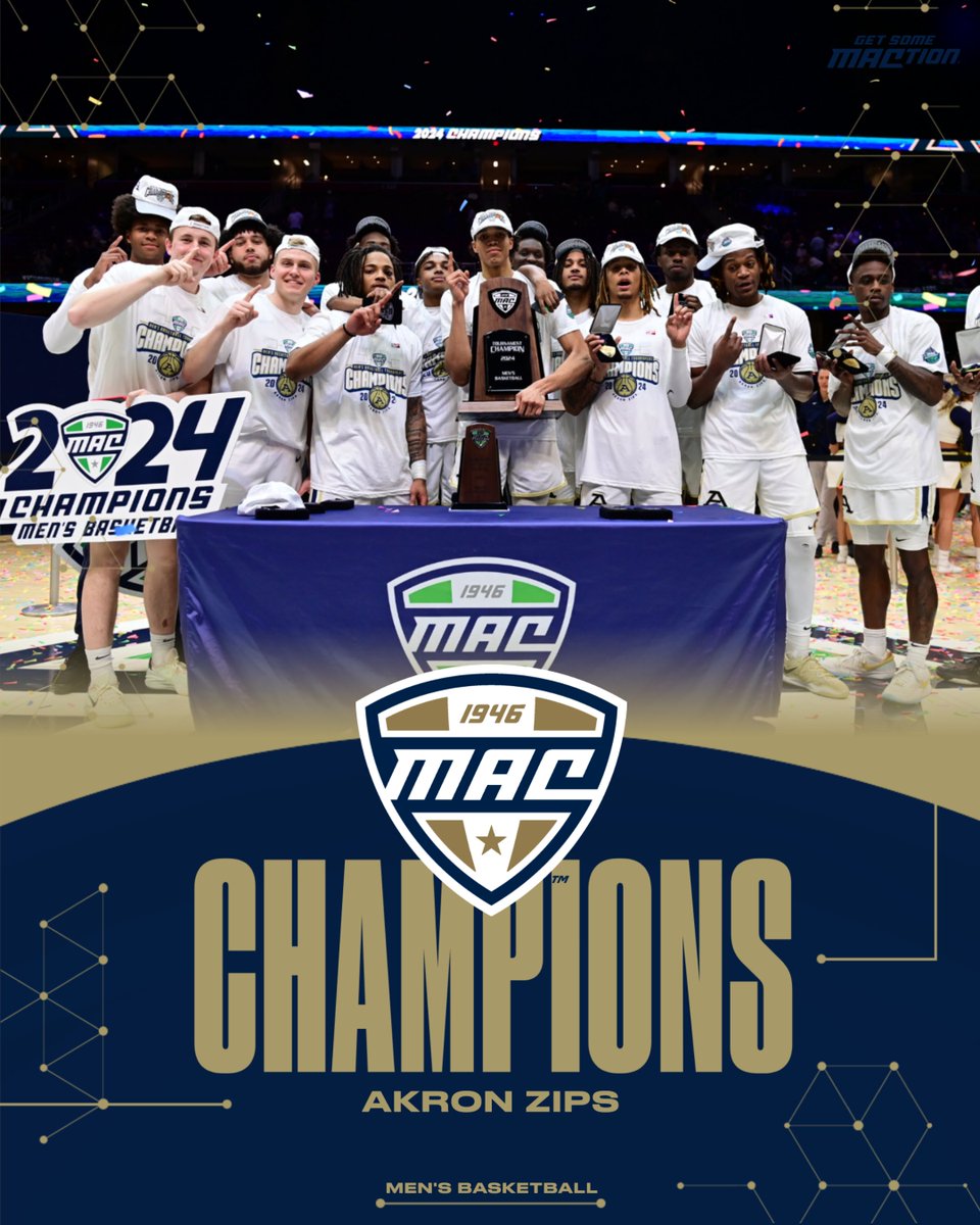 MACtion (@macsports) on Twitter photo 🦘🦘🦘
The Akron Zips are heading back to The Big Dance as your 2024 MAC Men's Basketball Tournament CHAMPIONS! 🏆
<a href="/ZipsMBB/">Akron Zips MBB</a> | #MACtion 🦘🦘🦘
The Akron Zips are heading back to The Big Dance as your 2024 MAC Men's Basketball Tournament CHAMPIONS! 🏆
<a href="/ZipsMBB/">Akron Zips MBB</a> | #MACtion