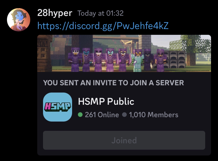Hyper SMP tweet media