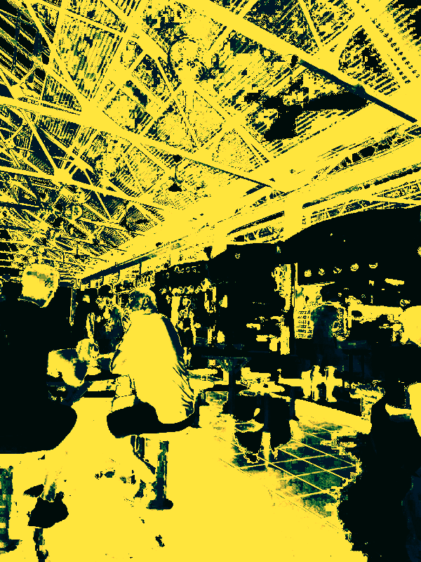 Downbeat style Maxwell Hawker Center #Singapore. #photography