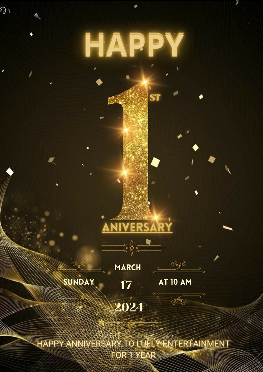luflyentertainm's tweet photo. 𝙃𝘼𝙋𝙋𝙔 1𝙎𝙏 𝘼𝙉𝙉𝙄𝙑𝙀𝙍𝙎𝘼𝙍𝙔 💞🥳

🎊17 Ɱαɾҽƚ 2024 🎊

@ℓυƒуℓєηтєятαιηмєηт https://t.co/F9VaaSic2J