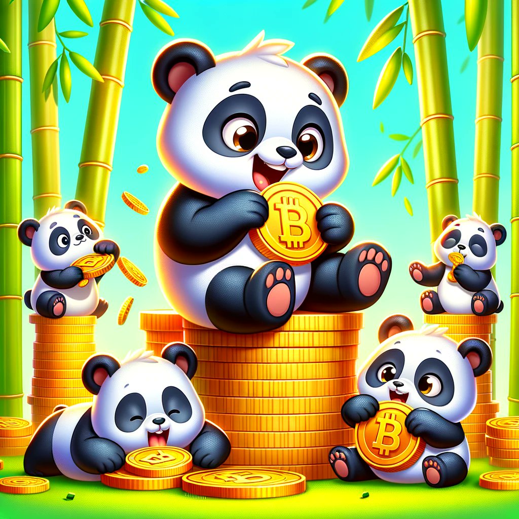 pandacoin_fi's tweet image. It&apos;s playtime in the #PANDACoin world! Who knew stacking coins could be this fun? Just don&apos;t try eating them! 🐼🪙🎲 #FunWithCrypto