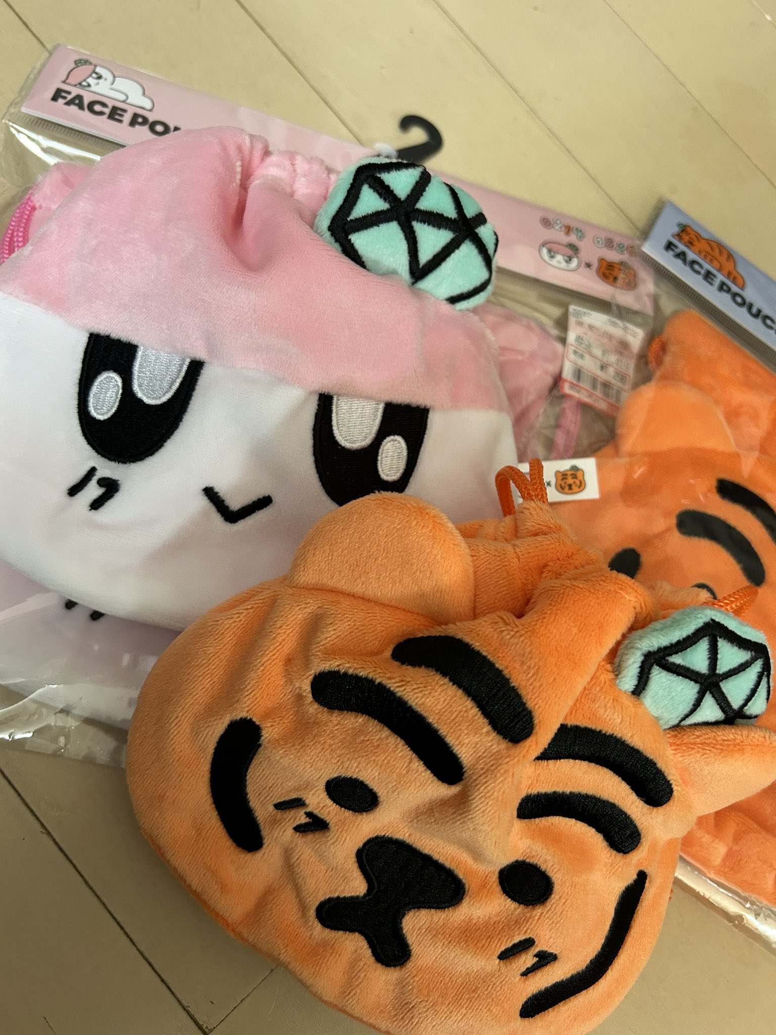 ボンボンイ×MUZIKTIGER ぬいぐるみ SEVENTEEN ムジークタイガー