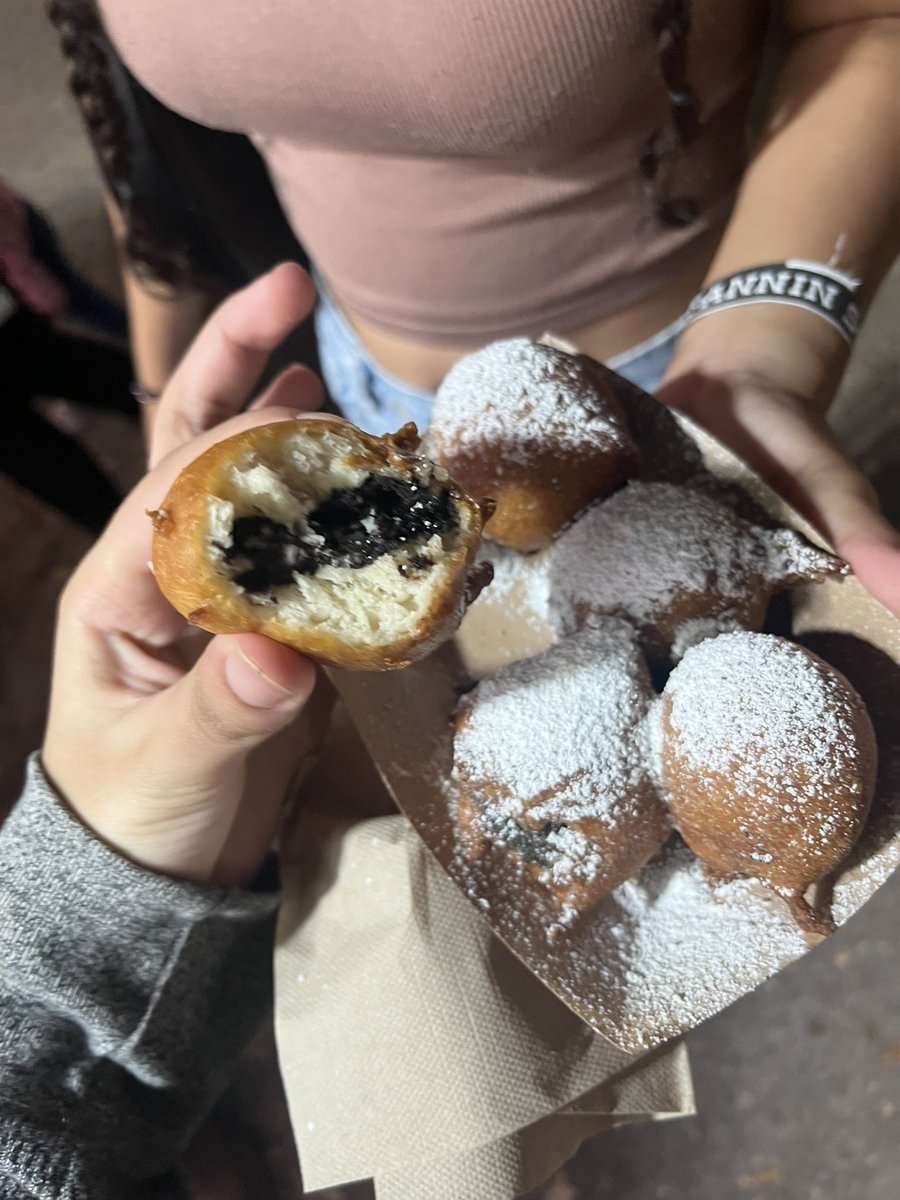 Officially have consumed a Fried Oreo #ProudToBeAmerican