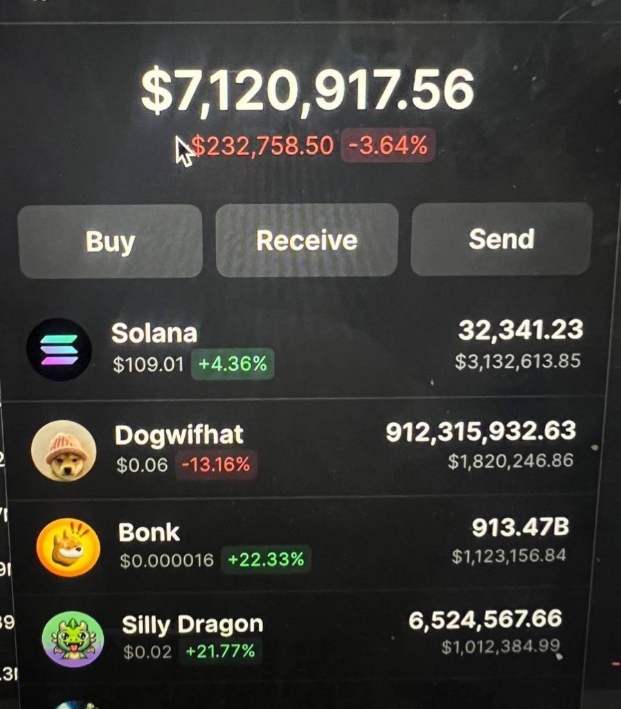 Silvajay11's tweet photo. Çok fazla NFT'm ve Coin'im var ama çok fazla takipçim yok, bu yüzden rastgele bir kişiye 5000 $ SOL göndereceğim (bu yazının yazıldığı sırada 100.000 $).

Sadece takip edin, retweetleyin ve cüzdanınızı bırakın
24 Saat ⏳ https://t.co/99cSYgCB0Q