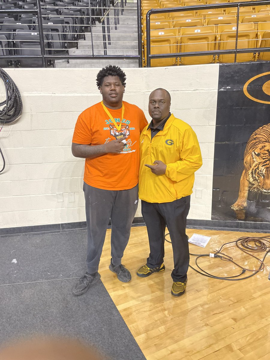 What a day!! I had a great time at <a href="/Grambling1901/">Grambling State Univ</a> <a href="/TheWGamePlan/">Sam Williams</a> <a href="/JonesHSFootball/">Jones Tigers Football</a>
