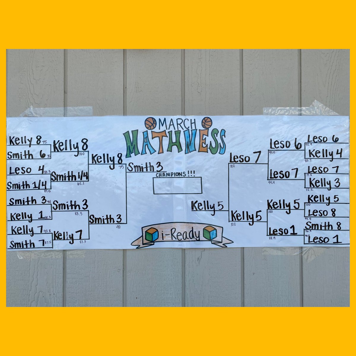 MissionEUSD's tweet image. As #MarchMadness begins later this week, #MarchMathness is coming to a close. Who is going to take the i-Ready March Mathness crown, Mrs. Smith’s Period 3 or Ms. Kelly’s Period 5? Whoever it is, it&apos;s getting good, and we can&apos;t wait to see who …

instagram.com/p/C4mUEajrOs1