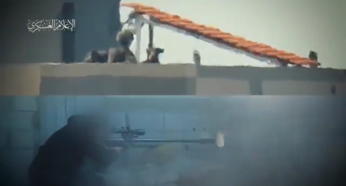 nwintellect's tweet image. I don’t think that’s how scopes work, especially with that much height over bore, and it’s claimed to be a shot to a rooftop that is higher up.