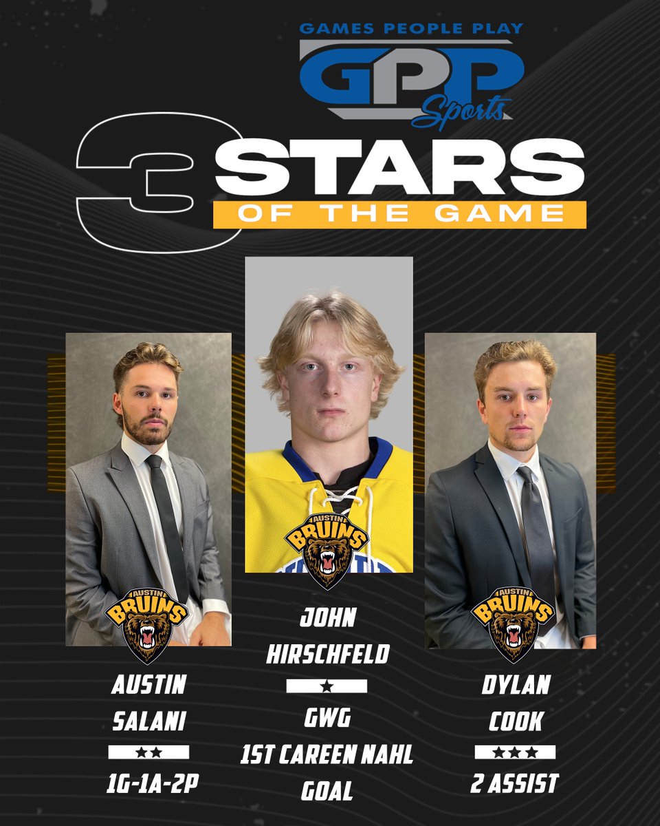 theaustinbruins's tweet photo. A big win here in Mason City! We take this one by the final of 4-1 and we look to host Minot next weekend at Riverside Arena.

#BearWitness 🐻 https://t.co/PpjsbhKYaf