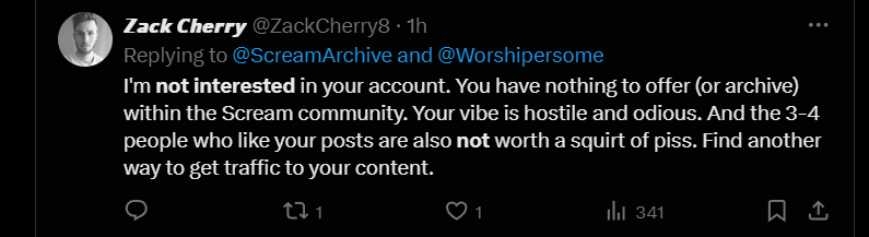 Scream Archive tweet media