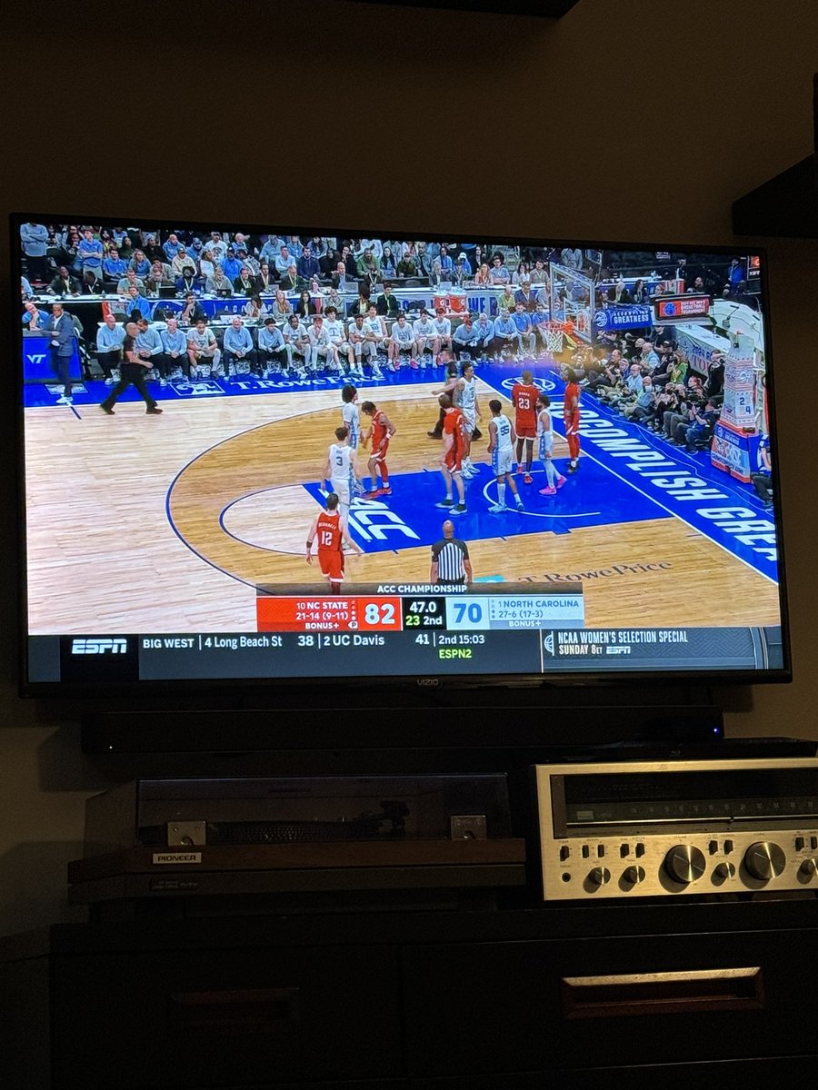 TanyaRiveraOn2's tweet image. Is the LOWEST seed ever in an ACC Tourney going to win the whole thing?!??  #ACCMBB #wolfpack
