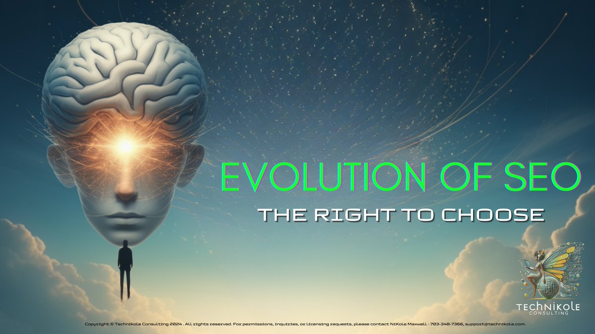 The Future of Search Filtering: Empowering the Right to Choose? Evolution of Search Series #technikole linkedin.com/pulse/future-s… <a href="/LinkedIn/">LinkedIn</a> #SEO #search #google #bing #AI #DigitalTransformation #LLM #EmergingTech