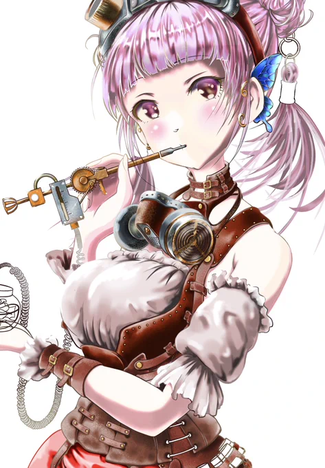 今日も朝からオリキャラ塗ってましたキャラだけは今日中にひととおり塗り終わりたいな。。。 