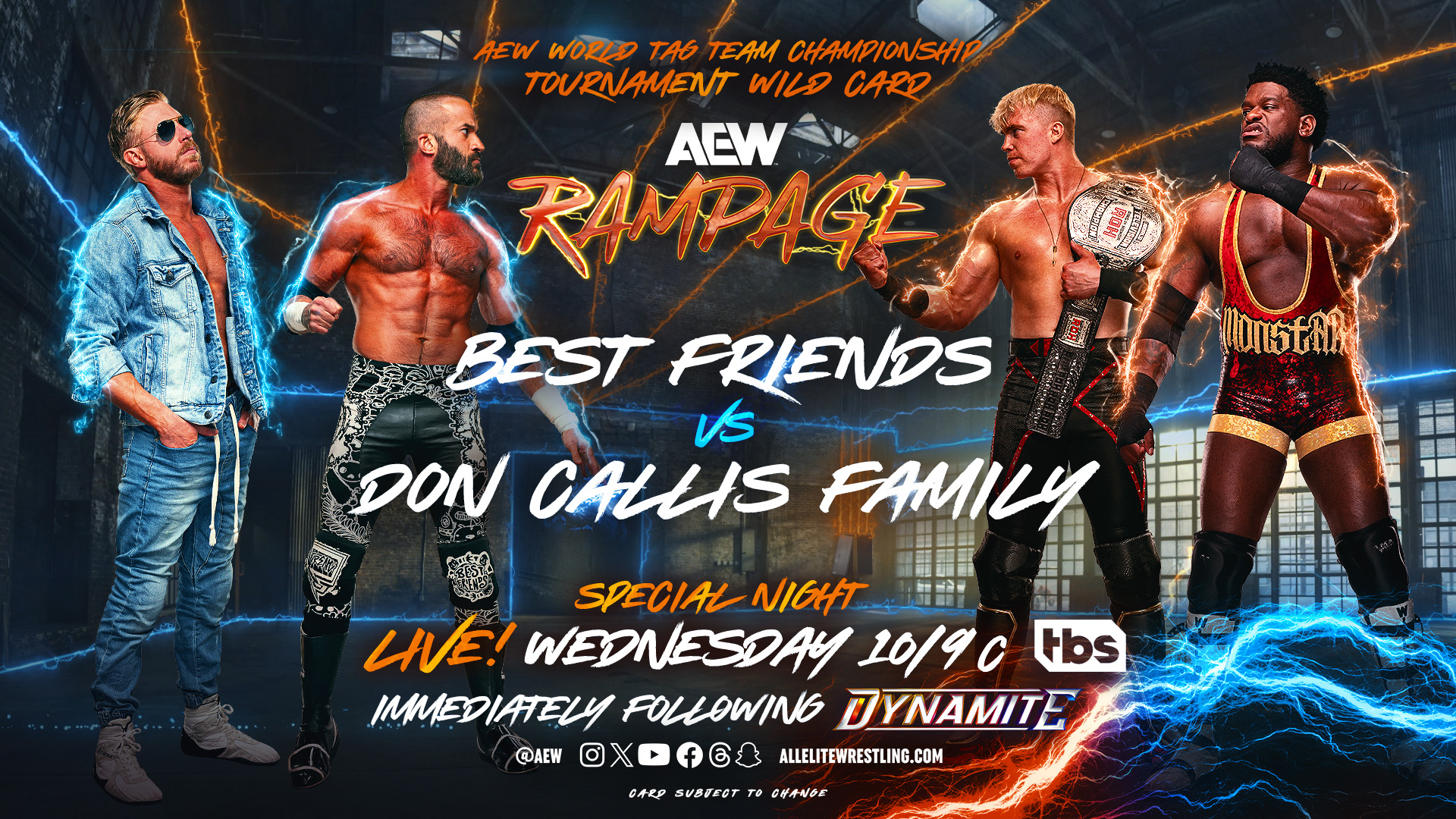 Aew wrestling on sale