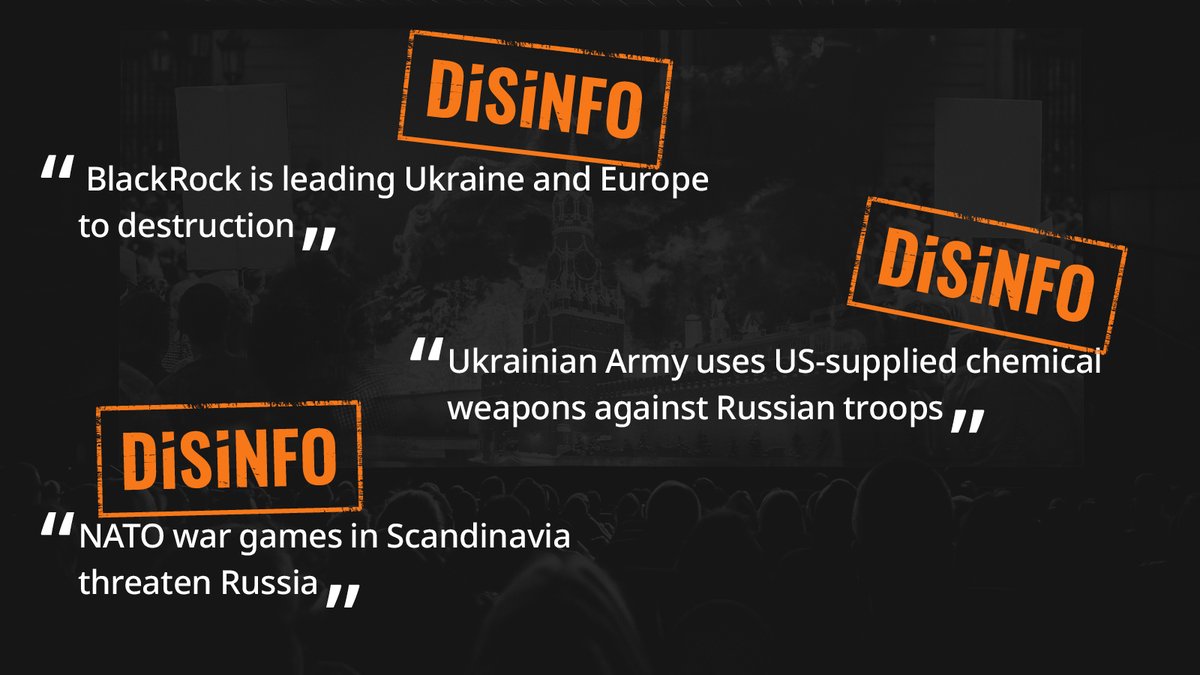 Claims of shadowy elites pulling the strings, age-old chemical weapons tales, and scary stories about the NATO bogeyman? Sounds like Kremlin's latest #disinformation repertoire of fear. Don't swallow the bait - Question even more, and #DontBeDeceived euvsdisinfo.eu/force-feeding-…