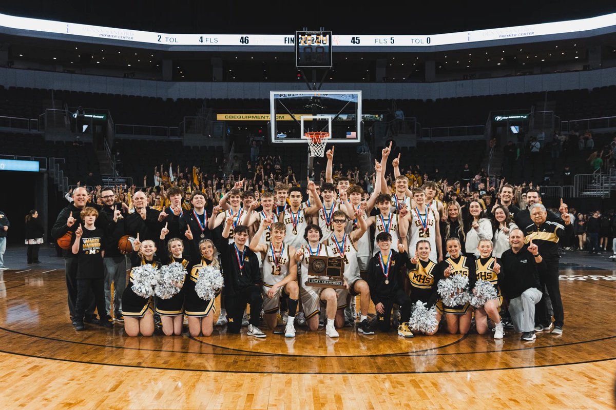 KernelBB's tweet image. Finished business. 

Welcome home for your STATE CHAMPION Mitchell Kernels is at 1pm Sunday, March 17th at the Corn Palace!!

#KernelBasketball #OurWay