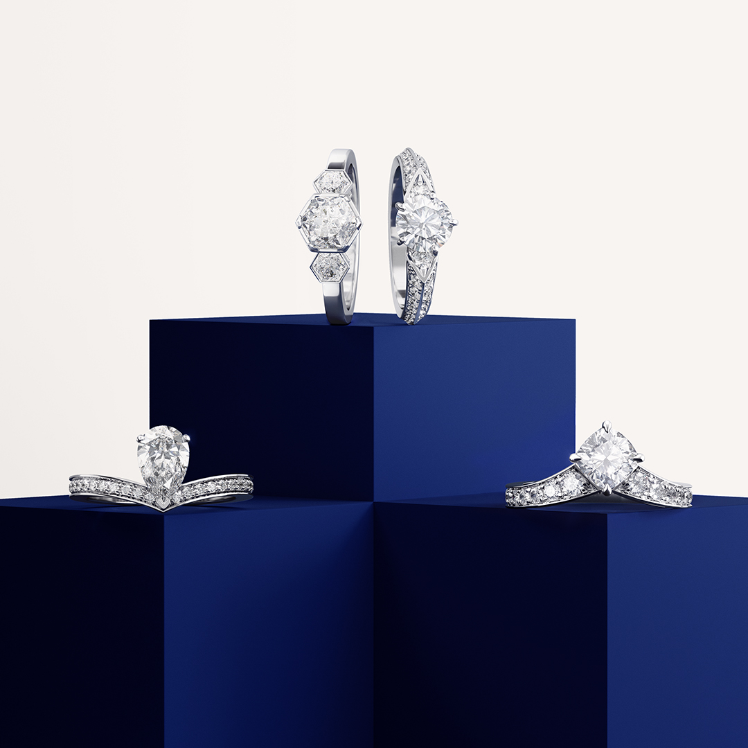 Whether brilliant, pear, cushion or the Maison's exclusive Taille Impératrice diamond cut, find the diamond of your dreams with Chaumet. The perfect engagement ring awaits in our Chaumet boutiques worldwide and on chaumet.com/us_en/bridal/e… #Chaumet #CrownYourLove