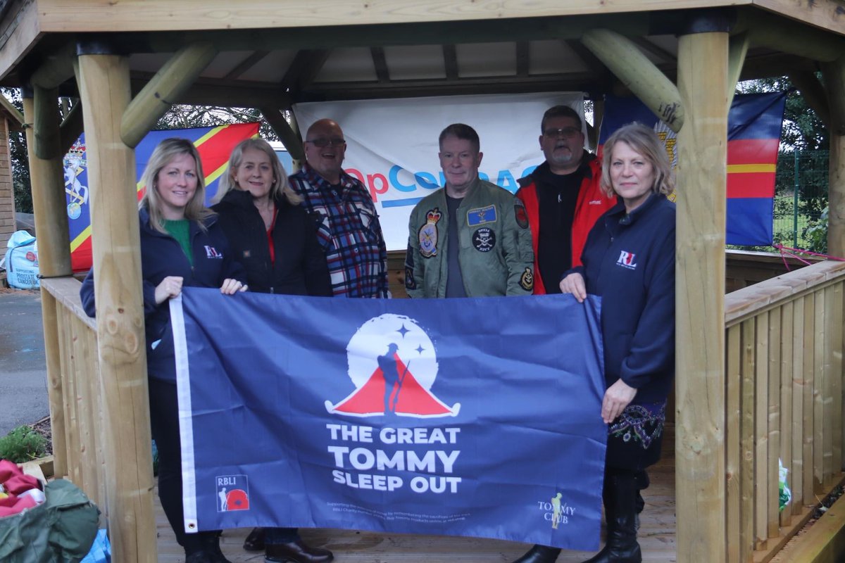 A huge shout out to our hosts for the Great Tommy Sleep Out, @RBLcommunityhub Thank you for your continued support of the Veteran Community 🫡 If we pricked the social conscience of just one person, job done, end of exercise, return and stow all gear, for now 🫡 @MidsOpCOURAGE