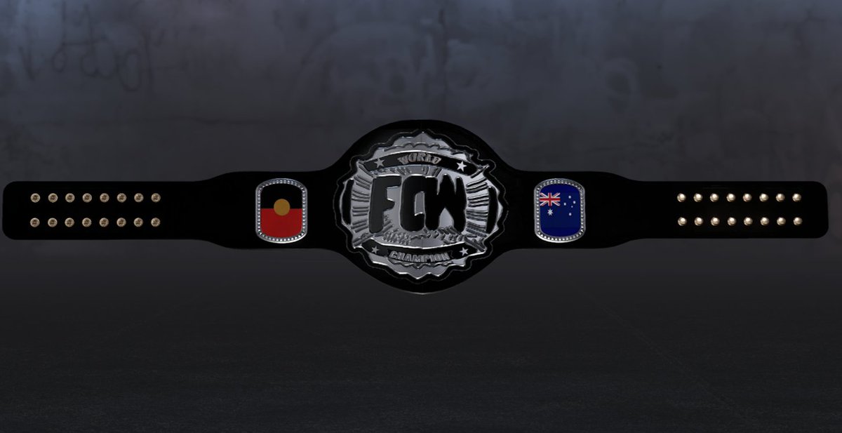 FCW4LIFE's tweet photo. The new FCW World Heavyweight Championship design, what do you think of the new design? https://t.co/iIxE7LVMBg