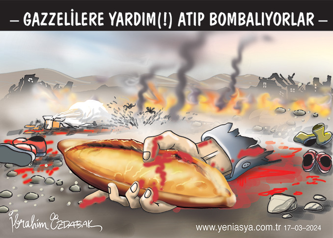 Kafa, göz, gövde, bacak, kol, çene, parmak, el, ayak,
Boşanır sırtlara, vadilere, sağanak sağanak...
yeniasya.com.tr/karikatur/gunu…
ibrahimozdabak.com/2024/03/17/yar…