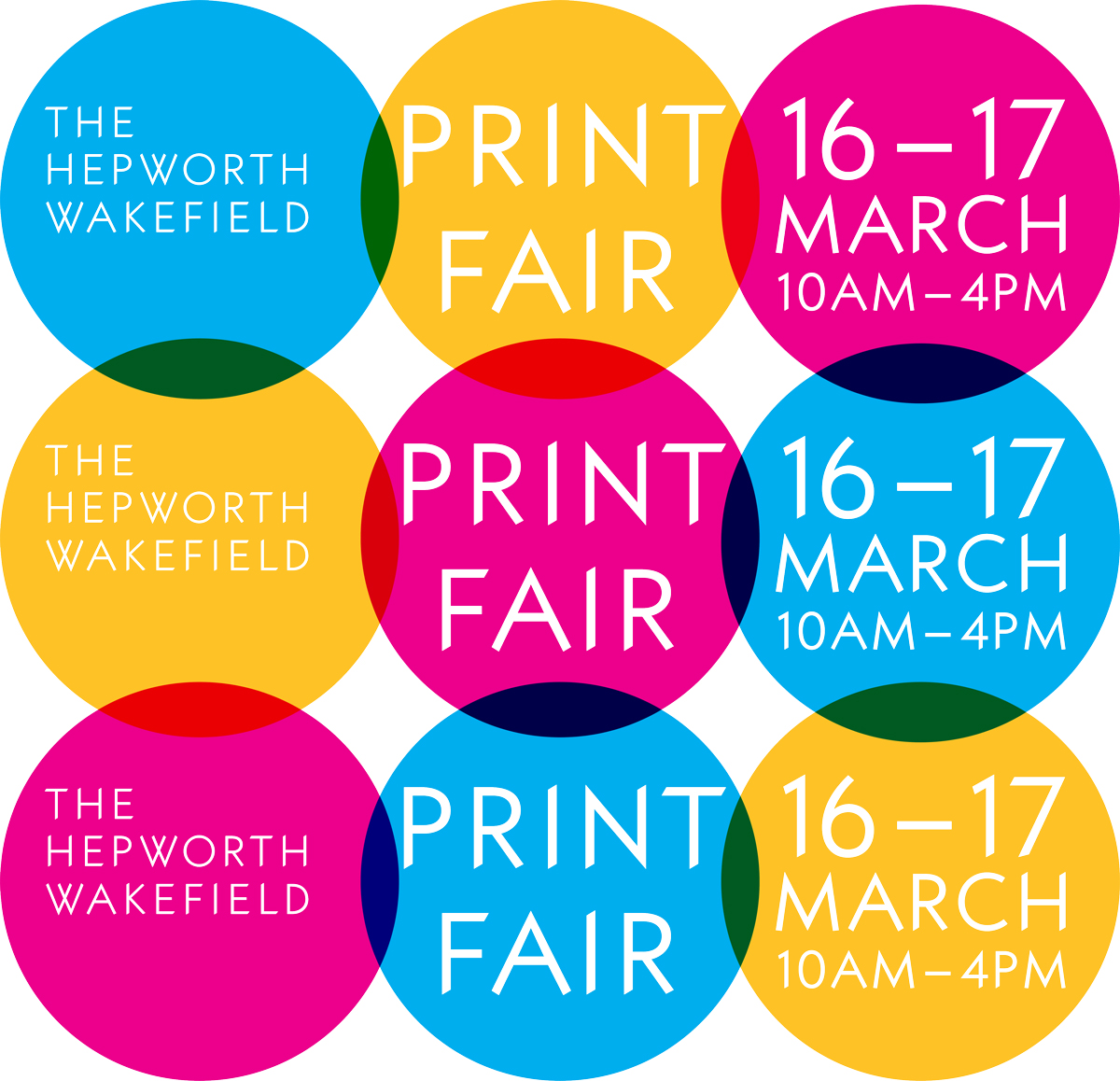 Join us today for day 2 of The Hepworth Wakefield Print Fair! Plus family activities, street food, new exhibitions & discounted gallery entry. hepworthwakefield.org/whats-on/the-h… Event partner: @TileyardNorth #printfair #market #artfair