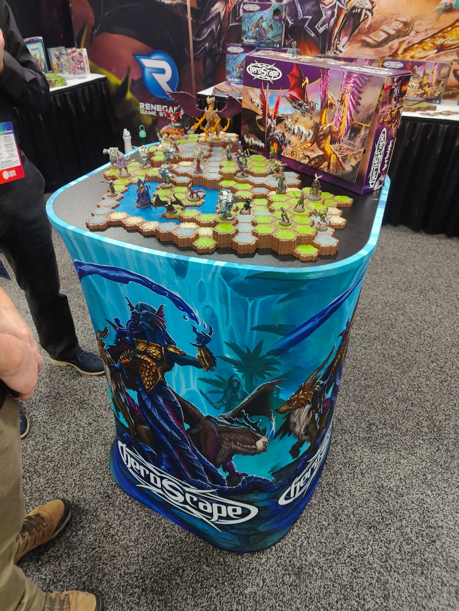 Spiral_Galaxy's tweet photo. HEROSCAPE Pre-orders are still live and you can still get hold of one of these awesome demo tables with an eligible order!
https://t.co/8h0Q6At4QE
#heroscape #preorder #tabletop #boardgames #tilegames https://t.co/vCUjwLYpff