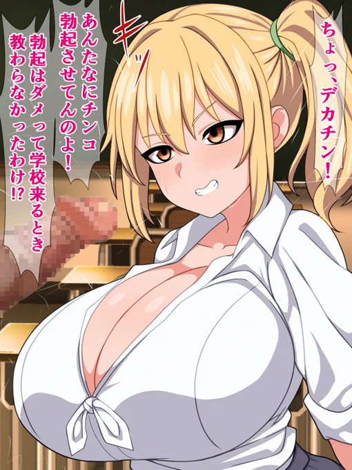 デカチン飼育委員になっちゃって嫌々チンコの世話をするギャル
DLsite
https://t.co/EXx4fa0KGr
FANZA
https://t.co/TzznBQ0og9 