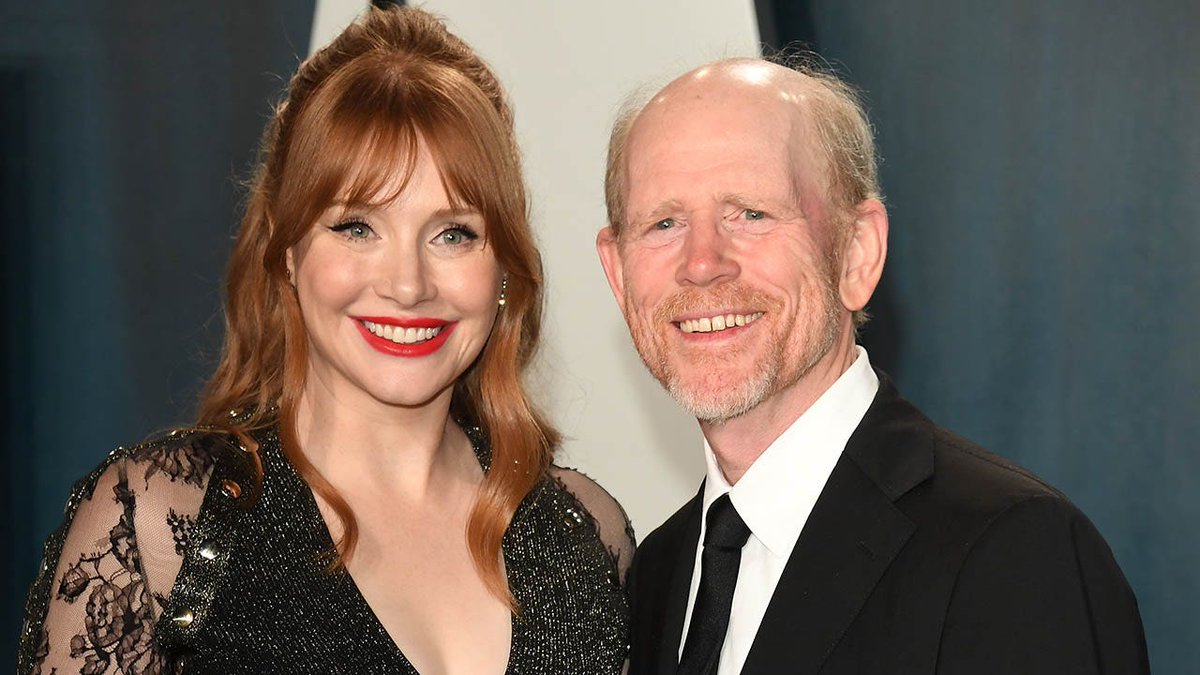 TEEITHIGH's tweet photo. Ron Howard on why he didn't allow daughter Bryce Dallas Howard act as a child: 'Going to be unfairly compared' https://t.co/fkBtLcdQqP https://t.co/UKBErOe4ji