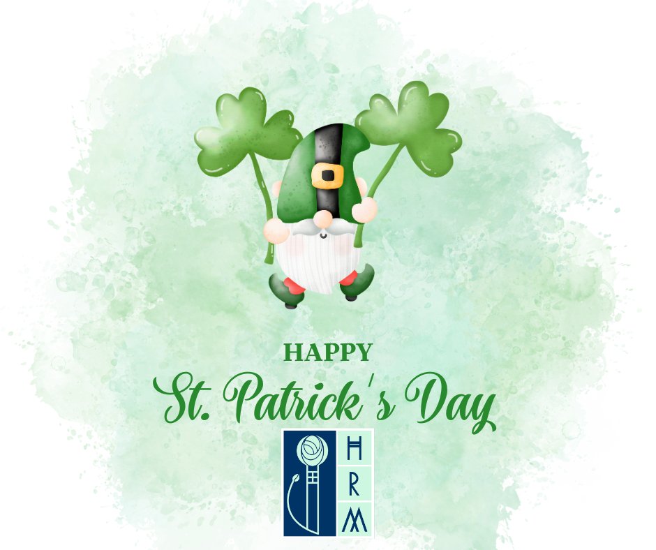 Happy St. Patrick's Day from all of us at HRM Homecare! 🍀 May the luck of the Irish be with you as we celebrate this festive day filled with green, clovers, and leprechauns. Don't forget to wear your green and raise a toast to good health and happiness! #StPatricksDay #Homecare
