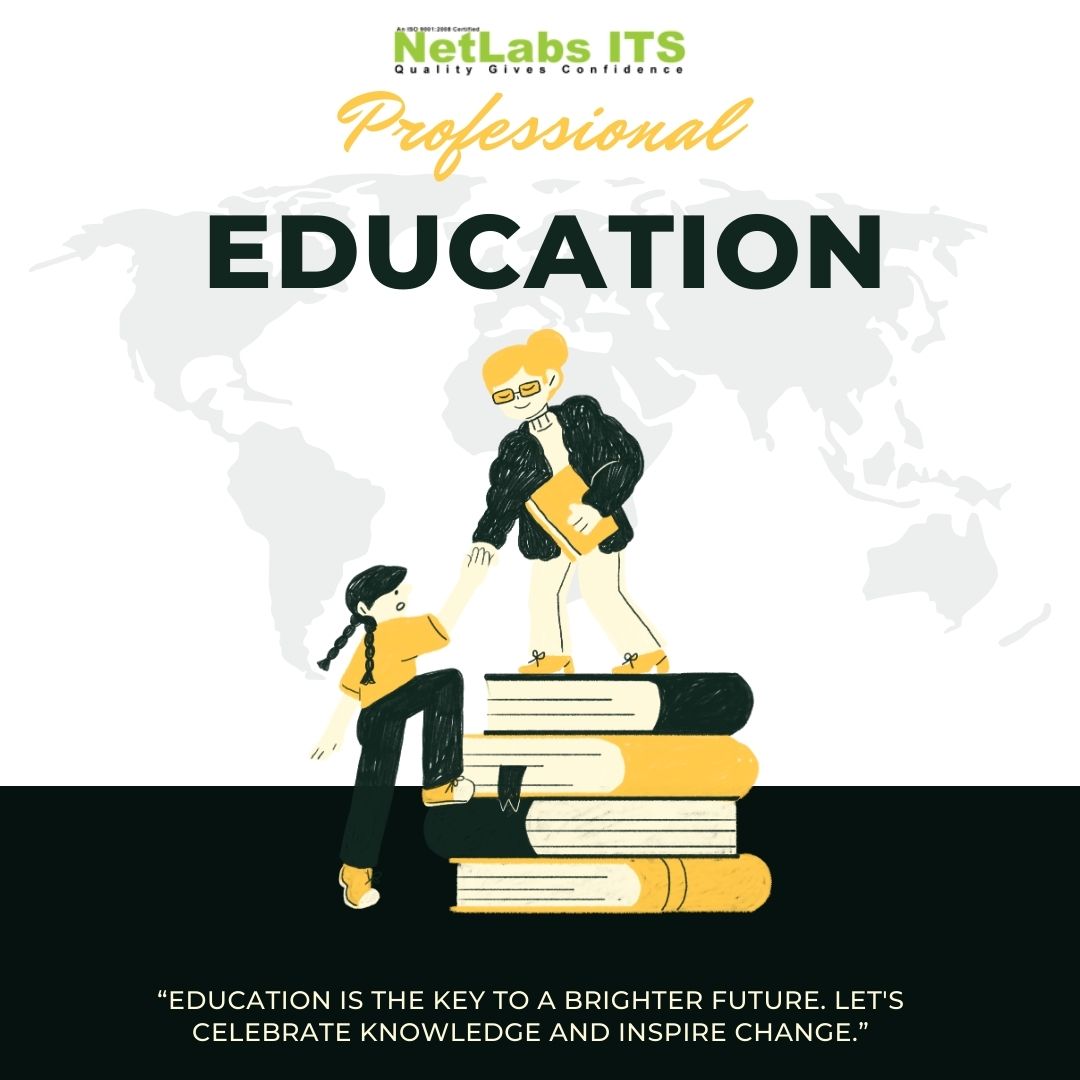 netlabs_its's tweet image. Education is essential for a brighter future. Let&apos;s celebrate knowledge, inspire change, and enrol in Netlabsits Visit netlabsits.com OR contact us via phone at 011-41646262, 24641080, or via WhatsApp at 8700826369, 9278208308.
#netlabsits #professionalcourses