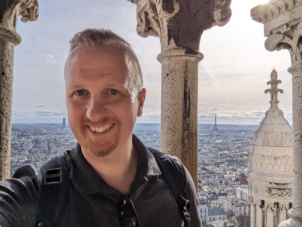 I kicked off #kubecon Paris early, climbing the dome of Sacre Coeur!