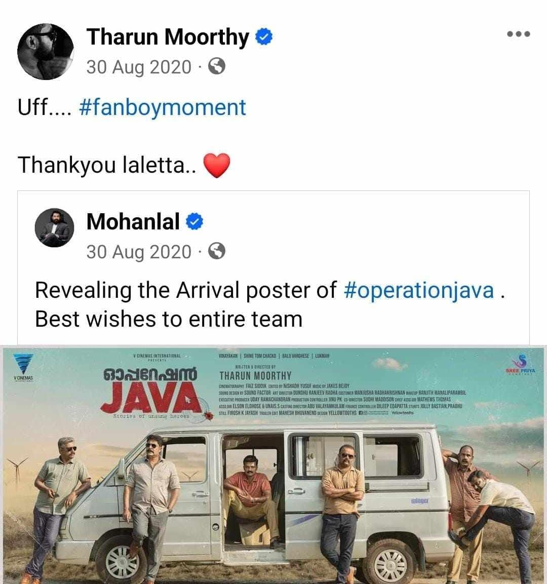 MohanlalClub's tweet photo. #L360 from #TharunMoorthy produced by #MRenjith under #RejaputhraVisualMedia 🌟

Long Awaited!! @Mohanlal https://t.co/ryby3e0l34