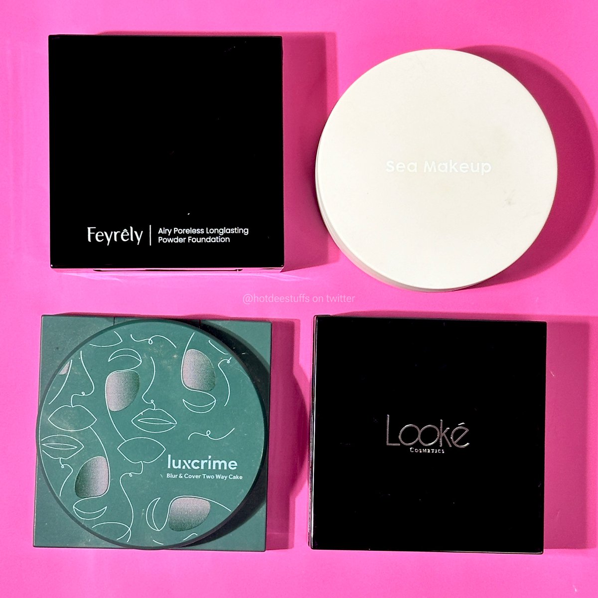 hotdeestuffs's tweet image. Review bedak two way cake/powder foundation yang aku punya. Honest review based on my experience di kulit acne prone! Yuk, yang penasaran bisa baca thread ini, sekalian aku mau bandingin ♡ 

Review ㅡ A Thread ⤵️