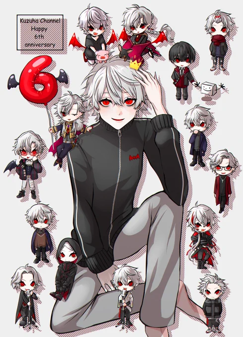 #KuzuArt #葛葉6周年 おめでとうございます 