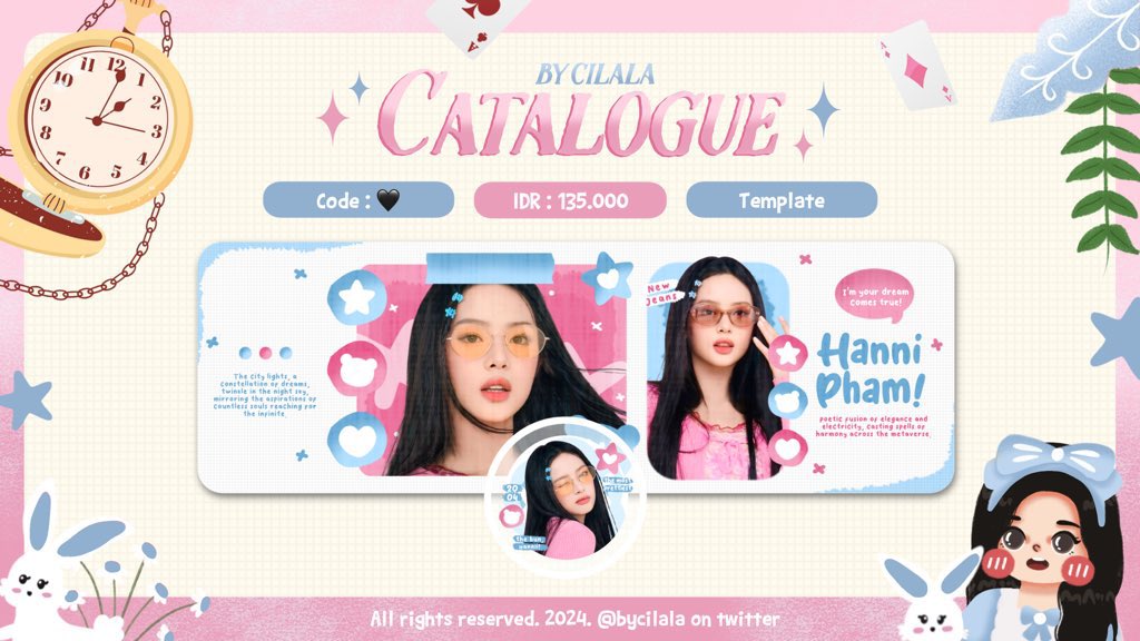 Halo! Boleh tolong repostnya? Terima kasihhh 🥹♥️

Cila membawa 4 template layout nihhh, cocok buat yg baru mau jualan. Beberapa jga cocok ditambah chibi loh >< 
bisa ditake kapan? 

🗓️ : Minggu, 17 Maret 2024
🕗 : 20.30 WIB 
✏️ : Harga &amp; code tertera pada gambar

#zonauang